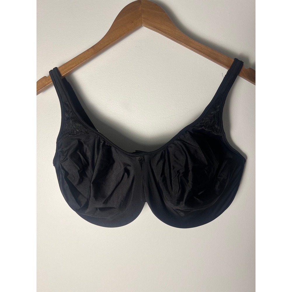 Bali Underwire Bra 38G Black Passion for Comfort Lace Trim 3385 Casual Sexy